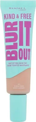 Zdjęcie produktu dla Rimmel London Kind & Free Blur It Out Mattifying Skin Tö nung 201 Classic Beige