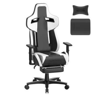 Zdjęcie produktu dla Gaming-Stuhl PC Stuhl,Gaming Sessel,mit Kopfstütze,Lumbarstütze,Fußstütze