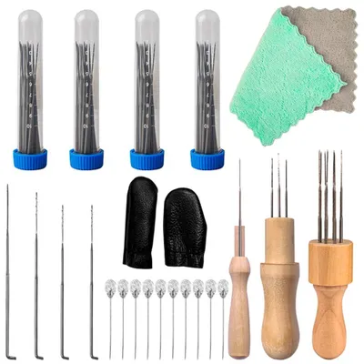 99-teiliges Filznadel-Set mit 4 Nadelgrößen für Anfänger