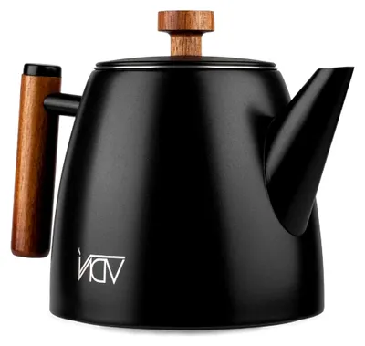 Produktbild von Teekanne mit Siebeinsatz - Teekanne [1L, 5-6 Tassen] - Thermo-Teekanne, Edelstahl [doppelwandig, bis zu 1 Stunde warm] - Teebereiter [für losen Tee, Ingwer & Kräutermischungen]