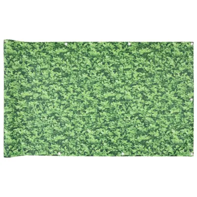 Zdjęcie produktu dla vidaXL Parawan balkonowy o roślinnym wyglądzie zielony 700x120 cm PVC