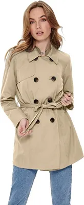 Zdjęcie produktu dla Płaszcz damski ONLVALERIE 15191821 Ginger Root, XS