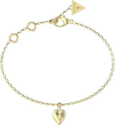 Immagine prodotto di Bracciale da donna in oro con cuore di zirconi Guess