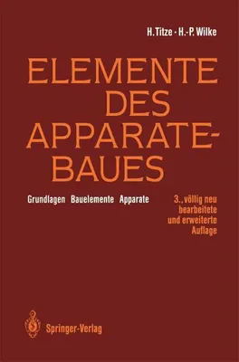 Produktbild von Elemente des Apparatebaues