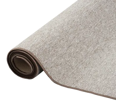 Produktbild von Feinschlinge Schlingenteppich Velours Teppich Modern Einfarbig, Größe:200x300 cm, Farbe:Taupe