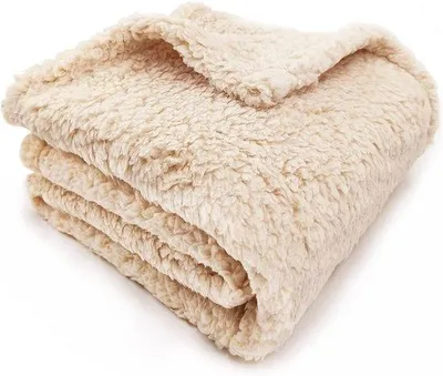 Produktbild von Weiches Fleece-Hundedecke für Katzen und Welpen - Maschinell waschbare Haustierdecke 80 x 60 cm