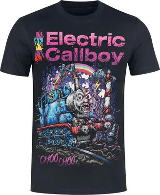 Produktbild von Electric Callboy T-Shirt Herren Choo Choo - Heavyweight schwarz S