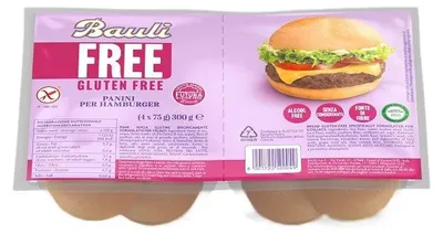 Immagine prodotto di Bauli Free Panini Hamburger 4P