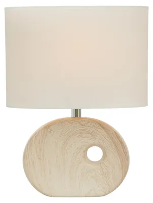 Produktbild von Tischlampe mit Porzellanbasis OAKVILLE, 30 cm