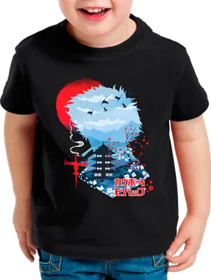 Produktbild von style3 Bounty Hunter Sunset Kinder T-Shirt bebop anime manga swordfish