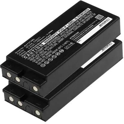 Produktbild von subtel 2x Akku für Fernbedienung Kompatibel mit Ikusi IK3 transmitters, IK4, T70/3, BT24IK - (2500mAh, 4.8V)