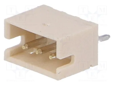 Produktbild von 5x Buchse 50V PIN: 3 ZH 1,5mm Leitung-Platte THT männlich  1A B3B-ZR Signteckverbi