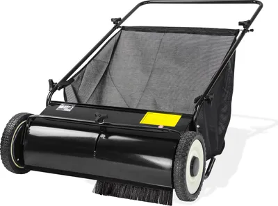 Kehren Rasenkehrer Rasenmäher Garten Rasen Kehrmaschine Handkehrmaschine Einfahrt Kehrer Rasenkehrmaschine Laubkehrmaschine Laubkehrer Quad Manuell Breite 911433 25001 4031765250016