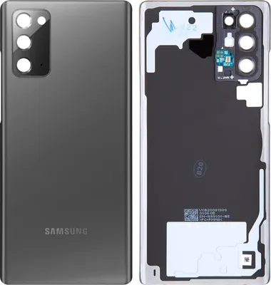 Image de Couvercle de batterie original Samsung, nouveau dos pour Samsung Note 20 - Mystic Gray