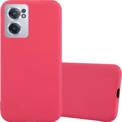 Zdjęcie produktu dla Etui ochronne Cadorabo do OnePlus Nord CE 2 5G w kolorze czerwonym etui na telefon komórkowy silikonowe etui z TPU