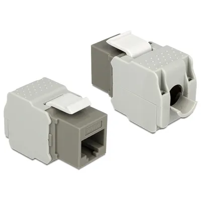 Produktbild von DeLOCK 86342, RJ-45, LSA, Weiblich, Grau, Polybag