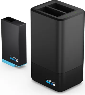 Immagine prodotto di GoPro Caricabatteria doppio Caricabatteria massimo con batteria