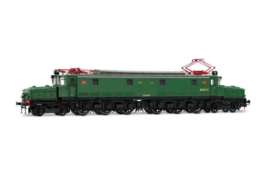 Elektrische Lokomotive aus Metall, mehrfarbig, Modell für Erwachsene