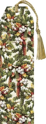 Obrázok produktu pre Knižní záložka Green & White Christmas