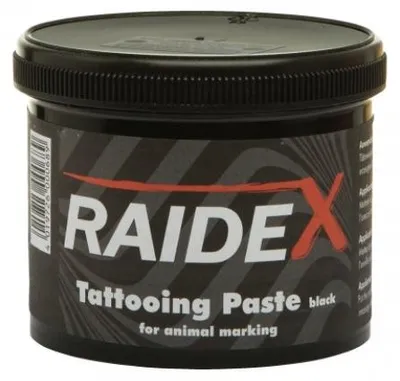 Productafbeelding van Raidex Tatoeëerpasta zwart 600 gram