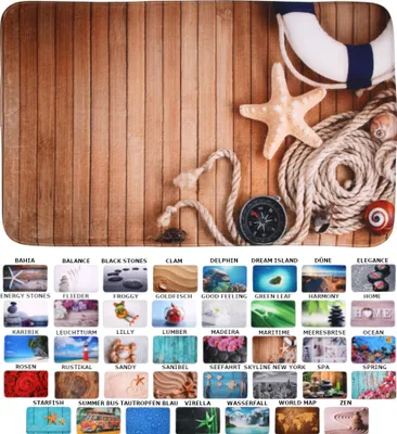 Obrázek produktu pro SANILO® Badteppich Maritime 70 x 110 cm