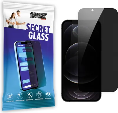 Zdjęcie produktu dla Szkło ochronne GrizzGlass Apple SecretGlass dla iPhone'a 12 Pro Max