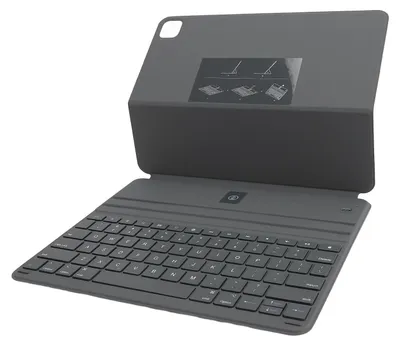 Image de Étui-clavier en cuirPolyuréthaneavec fermeture magnétique et clavier Bluetooth sans fil pour iPad Pro 12,9 pouces (modèles 2018, 2020, 2021 et 2022)