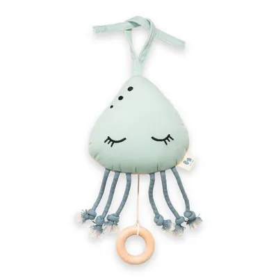 Produktbild von Hauck Baby Spieluhr Cuddle N Sleep zum Aufhängen, Kuscheltier mit Herausnehmbarem Spielwerk Brahms' Wiegenlied Guten Abend Gute Nacht