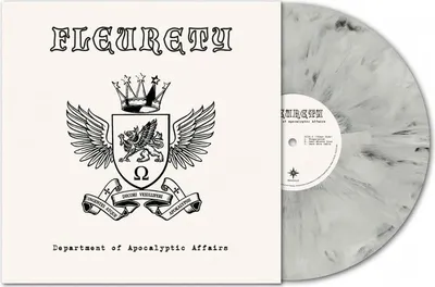 Produktbild von Fleurety: Fleurety: Department Of Apocalyptic Affairs (25th Anniversary) (White & Black Marbled Vinyl) -   - (LP / D)