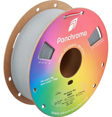 Image de Polymaker Panchroma™ PLA Gris 1.75 mm 1KG