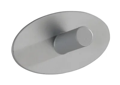 Produktbild von Wandhaken Piceno Grau matt 2er Set Edelstahl