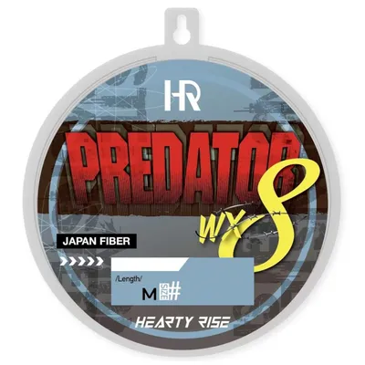 Produktbild von Hearty Rise Predator WX8 Line PE Multi Colour - 1200m Angelschnur, Durchmesser/Tragkraft:0.20mm / 15.0kg