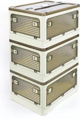 Immagine prodotto di Ottimizzate lo spazio in casa con questi contenitori dalle dimensioni di 46,5 x 34,5 x 24,5 cm