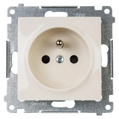 Produktbild von Kontakt-Simon DGZ1Z.01/41, Weiß, Kunststoff, IP20, 250 V, 75 mm, 40 mm