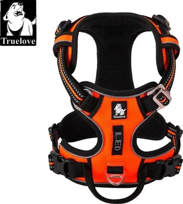 Produktbild von Hundegeschirr, explosionsgeschützt, reflektierend, Orange, m