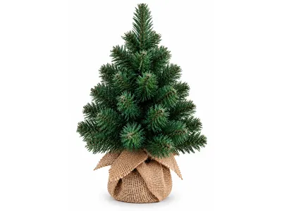 Obrázok produktu pre Vianočný stromček umelý zelený Narnia v kvetináči 25 cm