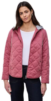 Produktbild von Street One Jacke mit abnehmbarer Kapuze desert berry 46