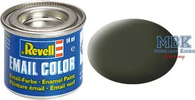 Produktbild von Revell REV042 Email Color 042 gelboliv matt