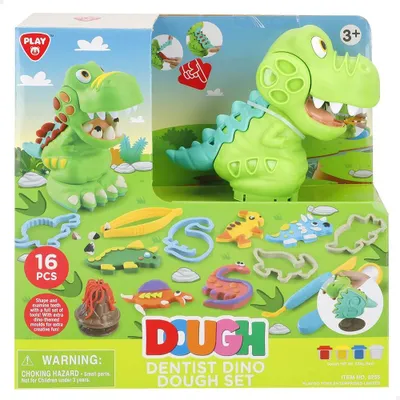 Obrázek produktu pro Playgo 39611 Dinosauři Knetmasse Jedna velikost