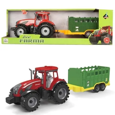 Produktbild von Traktor mit grünem Anhänger – Askato
