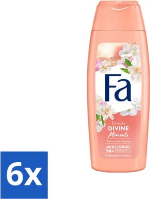 Produktbild von Fa - Duschcreme - Divine Moments - Pflegend & Nährend - Erfrischend - 250 ml - Vorteilspack - 6 Stücke