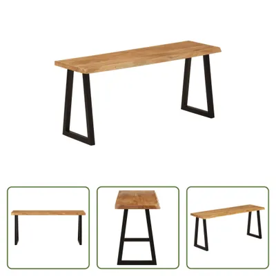 Obrázek produktu pro The Living Store Lavice okraj stromu 105 cm z masivního dřeva akácie