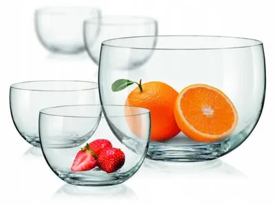 Obrázek produktu pro Crystalex Bowls Sada skleněných misek 5ks