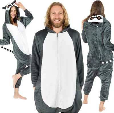 Obrázok produktu pre ZOLTA Lemur Onesie Kostým M