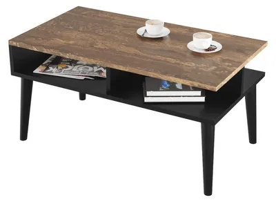 Produktbild von Couchtisch mit Ablage - 90 x 50 x 45 cm