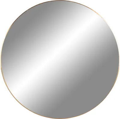 Produktbild von Jeanne Spiegel Ø 40 cm, Rahmen im Messing Look.
