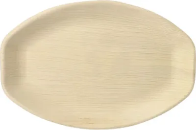 Produktbild von Tablett aus Palmenblatt 29 x 21 x 3 cm 6 Stück.