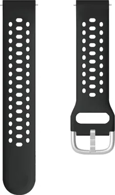 Obrázok produktu pre INF Silikónový remienok kompatibilný s Amazfit Active 2, 20 mm náhradný čierna