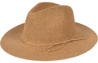 Produktbild von styleBREAKER Damen Panama Sonnenhut mit dünnem Hutband, Strohhut, Schlapphut, Sommerhut, Fedora Hut 04025040