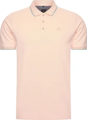 Produktbild von Mario Russo Poloshirt Edward – Herren-Poloshirt – Poloshirts für Herren – Baumwolle – Pfirsich – 4XL